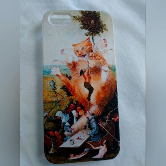 Hieronymus Bosch Cat 2016 IPhone SE Case - Picture 1 of 3
